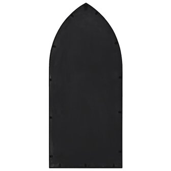 Spiegel 100x45 cm ijzer zwart 4