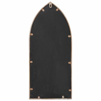 Spiegel 70x30 cm ijzer zandkleurig 4