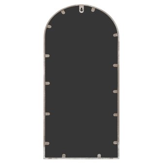 Spiegel 70x30 cm ijzer zandkleurig 4