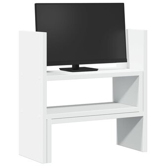 Bureau organiser 40x17x41 cm bewerkt hout wit 3