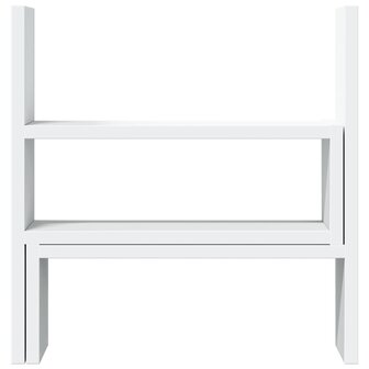 Bureau organiser 40x17x41 cm bewerkt hout wit 4