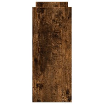 Bureau organiser 40x17x41 cm bewerkt hout gerookt eikenkleur 5