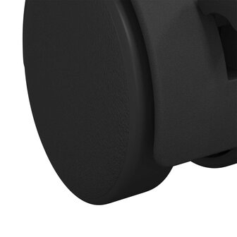 Wiel 2 pcs Zwart 39,5 x 39,5 x 37,8 mm IJzer en Polypropyleen 8