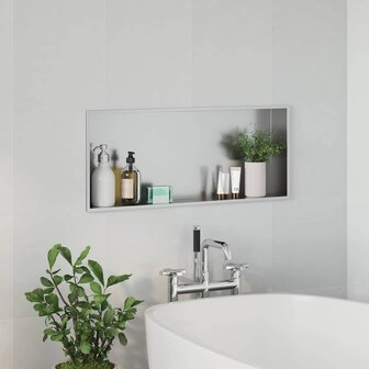DouchenisZilver 75 x 30 x 9,5 cm Roestvrij staal 4
