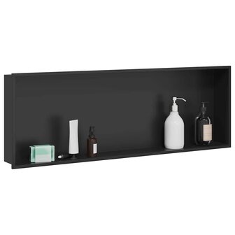 DouchenisZwart 90 x 30 x 9,5 cm Roestvrij staal 3