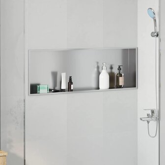 DouchenisZilver 90 x 30 x 9,5 cm Roestvrij staal 1