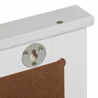 Spiegel VIGO Antiek wit 55,5 x 5 x 70 cm Massief grenenhout 8