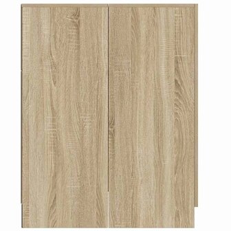 Wasmachinekast 70,5x71,5x91,5 cm sonoma eikenkleurig 5