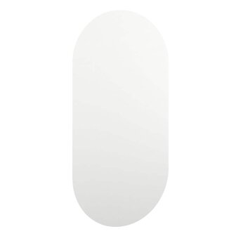 Spiegel met LED-verlichting ovaal 60x30 cm glas 4