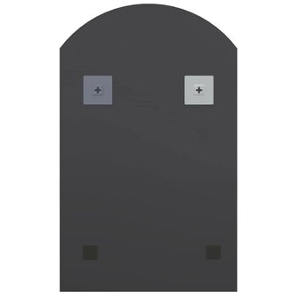 Spiegel met LED-verlichting boog 60x40 cm glas 6