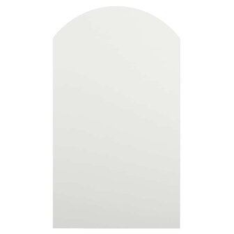 Spiegel met LED-verlichting boog 70x40 cm glas 5