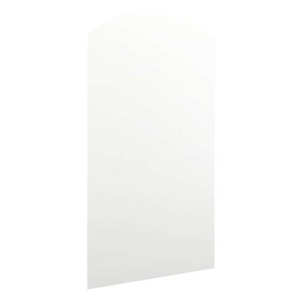 Spiegel met LED-verlichting boog 90x45 cm glas 4