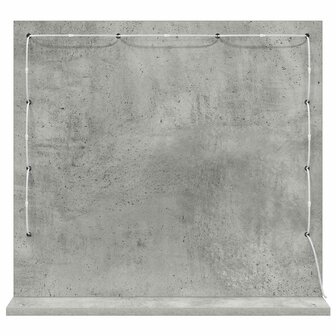 Make-up spiegel Rechthoekig Beton Grijs 60 x 55 x 18 cm 6
