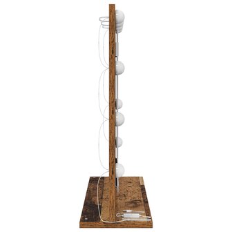 Make-up spiegel Rechthoekig met spiegel Oudhout 60 x 55 x 18 cm 5