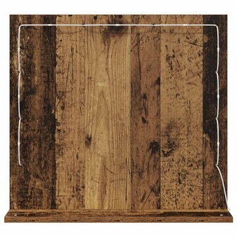 Make-up spiegel Rechthoekig met spiegel Oudhout 60 x 55 x 18 cm 6