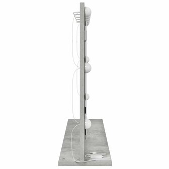 Make-up spiegel Rechthoekig Beton Grijs 80 x 55 x 18 cm 5