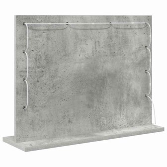 Make-up spiegel Rechthoekig Beton Grijs 60 x 45 x 18 cm 6