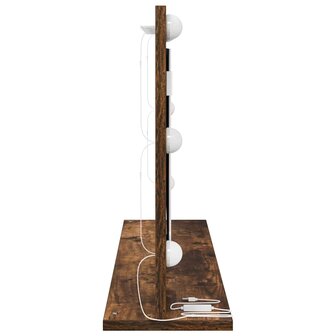 Make-up spiegel Rechthoekig Gerookt eiken 80 x 45 x 18 cm 5