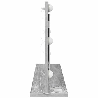 Make-up spiegel Rechthoekig Grijs Sonoma 80 x 45 x 18 cm 5