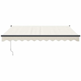 Luifel automatisch uitschuifbaar 3x2,5 m cr&egrave;mekleurig 3