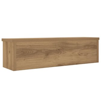 Keukenrekken stapelbaar 2 st 50x15x16 cm artisanaal eikenkleur 6