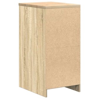 Garagekast 40x51x85 cm massief grenenhout sonoma eikenkleurig 8