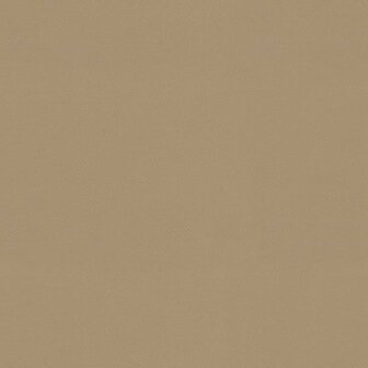 Prieel zijwanden van gaas en dubbel dak 3,93x2,93 m staal cr&egrave;me 8