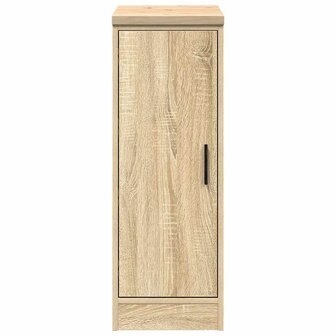 Garagekast 30x51x85 cm massief grenenhout sonoma eikenkleurig 6