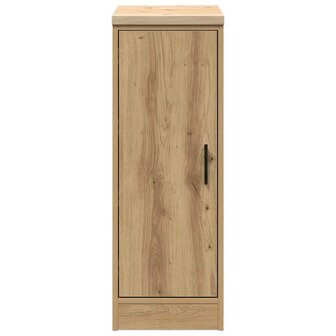 Garagekast 30x51x85 cm massief grenenhout artisan eikenkleurig 6