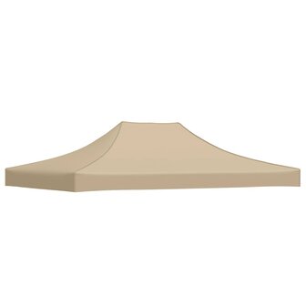 Partytentdak 270 g/m&sup2; 4,5x3 m beige 2
