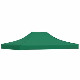 Partytentdak 270 g/m&sup2; 4,5x3 m groen 2