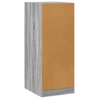 Kledingkast 48x41x102 cm bewerkt hout grijs sonoma eikenkleurig 7