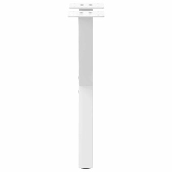 Salontafelpoten 2 st X-vormig 38x(42-43) cm staal wit 6