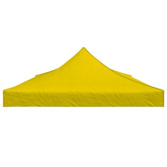 Partytentdak 270 g/m&sup2; 6x3 m geel 4