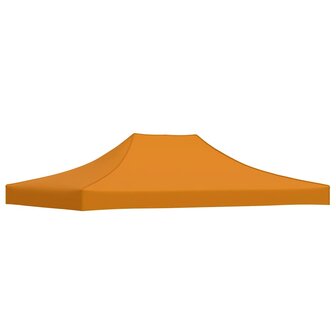 Partytentdak 270 g/m&sup2; 4,5x3 m oranje 2
