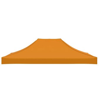 Partytentdak 270 g/m&sup2; 4,5x3 m oranje 4