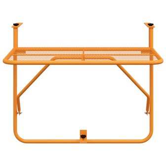 Balkontafel 60x40 cm staal geel 5