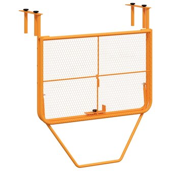 Balkontafel 60x40 cm staal geel 6