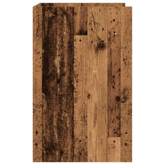 Wasmachinekast Oudhout 67,5 x 62 x 97 cm Bewerkt hout 6