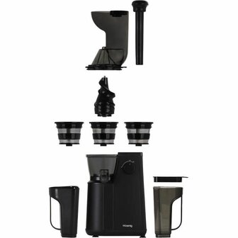 Elektrische juicer H.Koenig Vitamin+ GSX24 Zwart Grijs 400 W 1 L 4