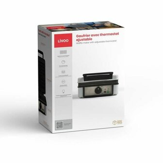 Wafelmaker Livoo DOP206 1200 W 5