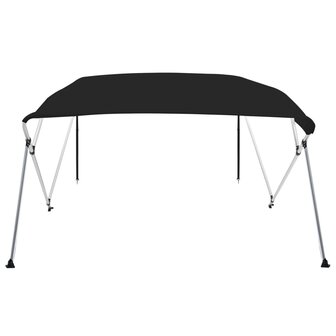 Biminitop 4 bogen 243x196x137 cm zwart 3