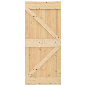 Deur NARVIK Naturel 90 x 210 cm Massief Grenenhout 6