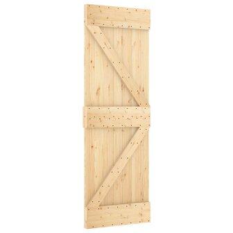 Deur NARVIK Naturel 70 x 210 cm Massief Grenenhout 2