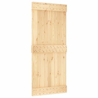Deur NARVIK Naturel 90 x 210 cm Massief Grenenhout 2