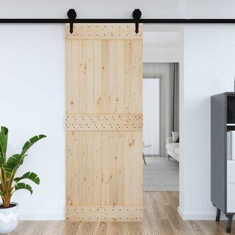 Deur NARVIK Naturel 90 x 210 cm Massief Grenenhout 4