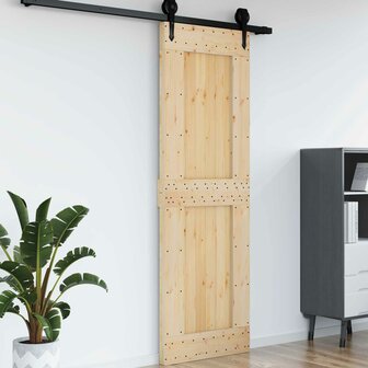 Deur NARVIK Naturel 70 x 210 cm Massief Grenenhout 1