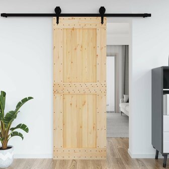 Deur NARVIK Naturel 85 x 210 cm Massief Grenenhout 4