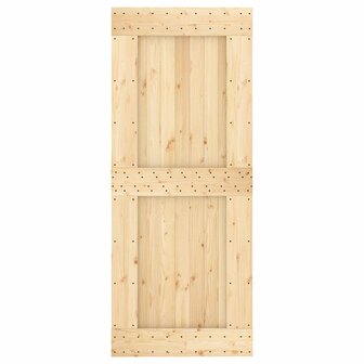 Deur NARVIK Naturel 85 x 210 cm Massief Grenenhout 5
