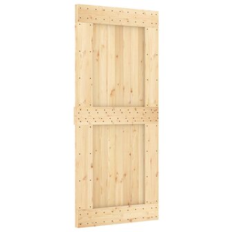 Deur NARVIK Naturel 90 x 210 cm Massief Grenenhout 2